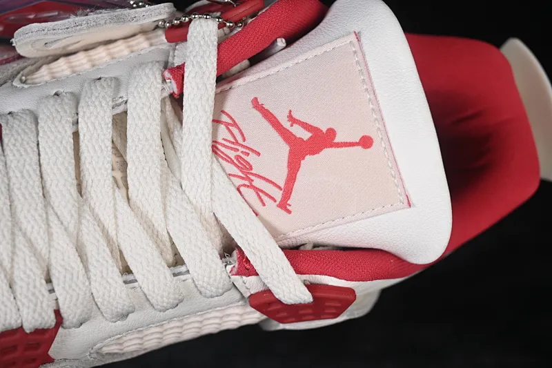All categories Air Jordan Jordan series basketball shoes Air Jordan 4 TG version Air Jordan 4 Retro "Valentine's Day" AJ4 Joe 4 Red Valentine's Day HV0823-108